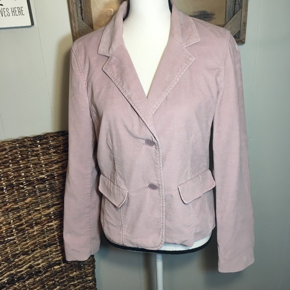 af New Frontier corduroy button front blazer - Picture 1 of 4